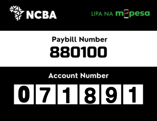 Paybill and Account Number
