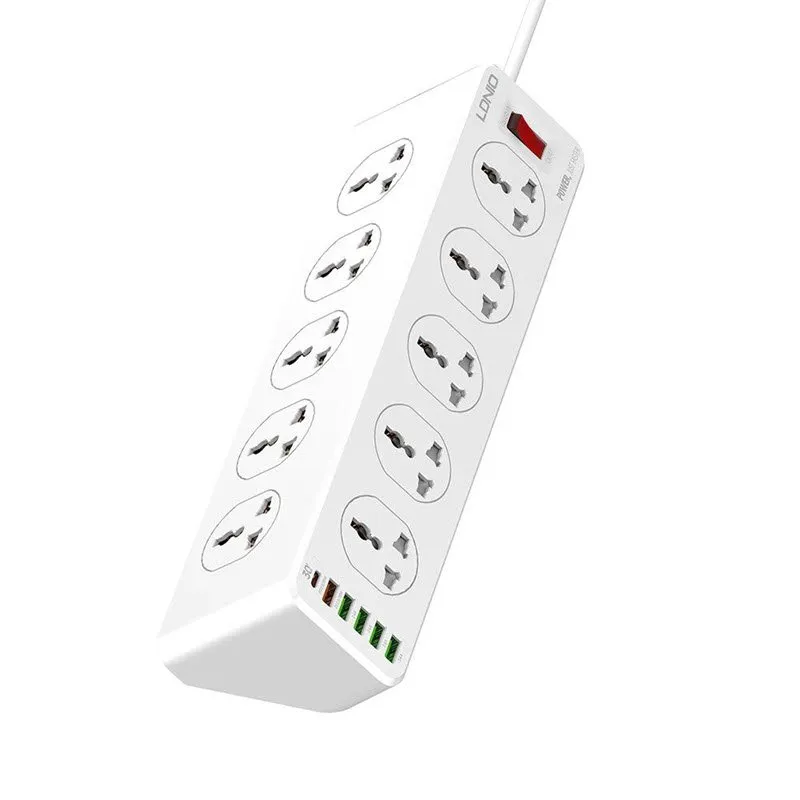 Lightwave Power Extension 10 Socket 6 USB LW-EXT-106U-3P