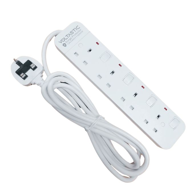 Almark England 4 Way Surge Protector