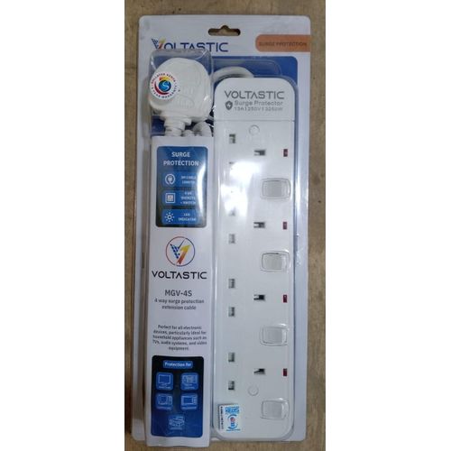 Thumbnail for Almark England 4 Way Surge Protector