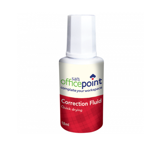 OP WHITE OUT/CORRECTION FLUID CP018 18ML
