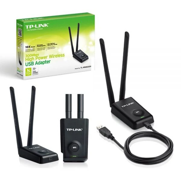 TP-Link TL-WN8200ND High Power 300Mbps Wireless USB Adapter