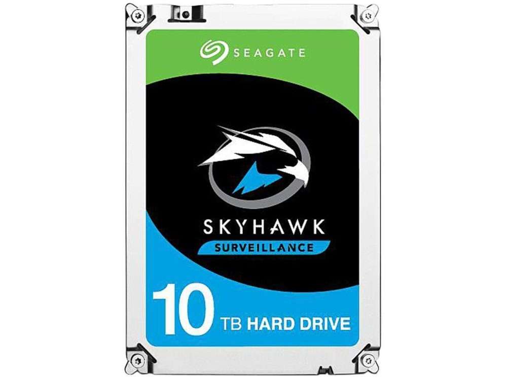Seagate SkyHawk AI 10TB Surveillance SATA Internal Hard Drive