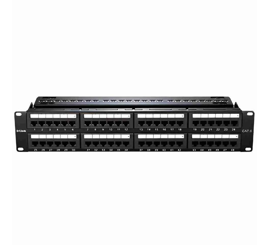 D-Link NPP-C61BLK481 48-Port Cat6 Patch Panel