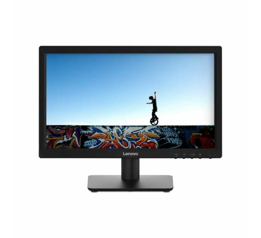 Lenovo D19-10 18.5" HD Monitor, Black Color, Connectivity : VGA, HDMI 1.4 - 61E0KCT6UK