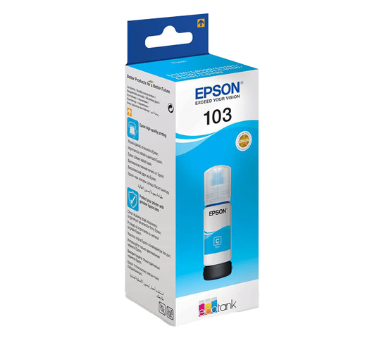 Ink Cart Epson 103 Cyan, 65ml - C13T00S24A