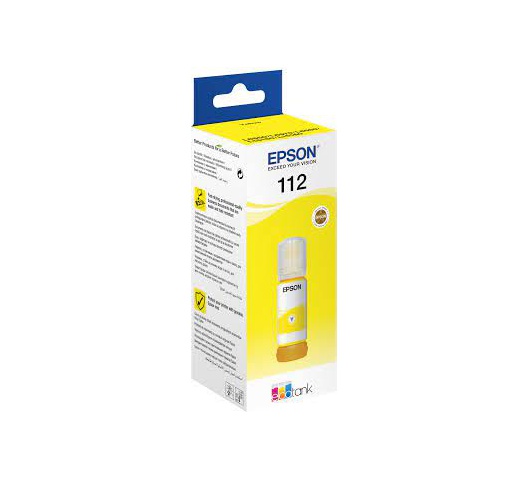 Ink Cart Epson 112 Yellow, 70ml - C13T06C44A